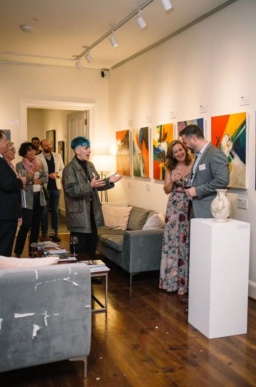Evaluating art for private collection enhancement